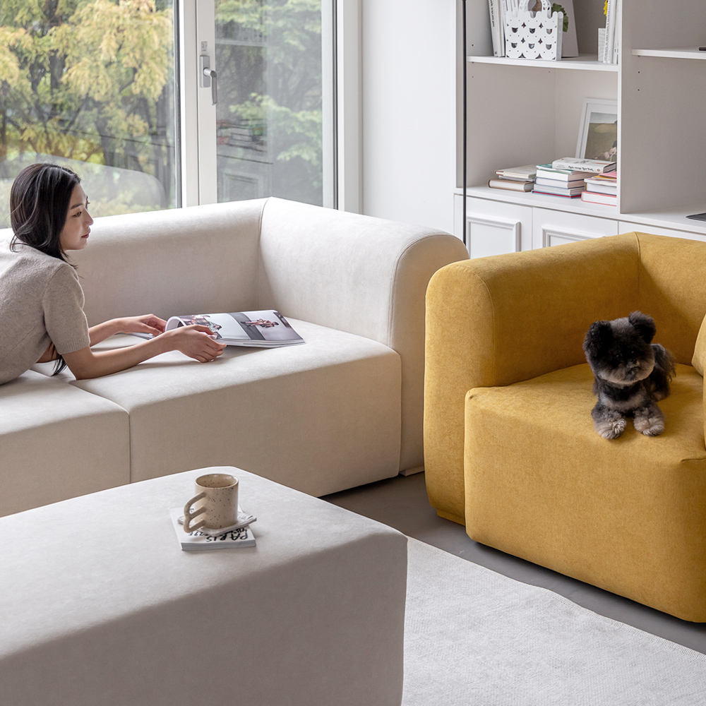 반트 푸딩 3인용 패브릭소파 모음