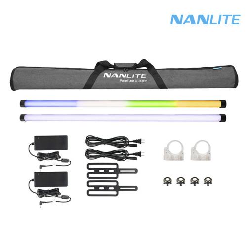 NANLITE 파보튜브II 30XR 2라이트 키트 RGB조명 / Pavo Tube II 30XR