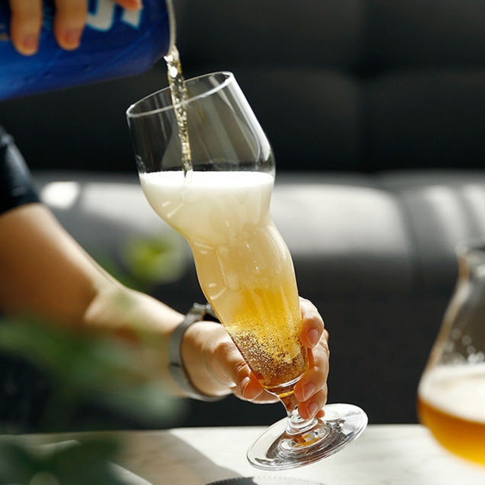 예쁜 맥주잔 세트 유리 수입 맥주 글라스 필스너 전용잔 - 상세 이미지 3