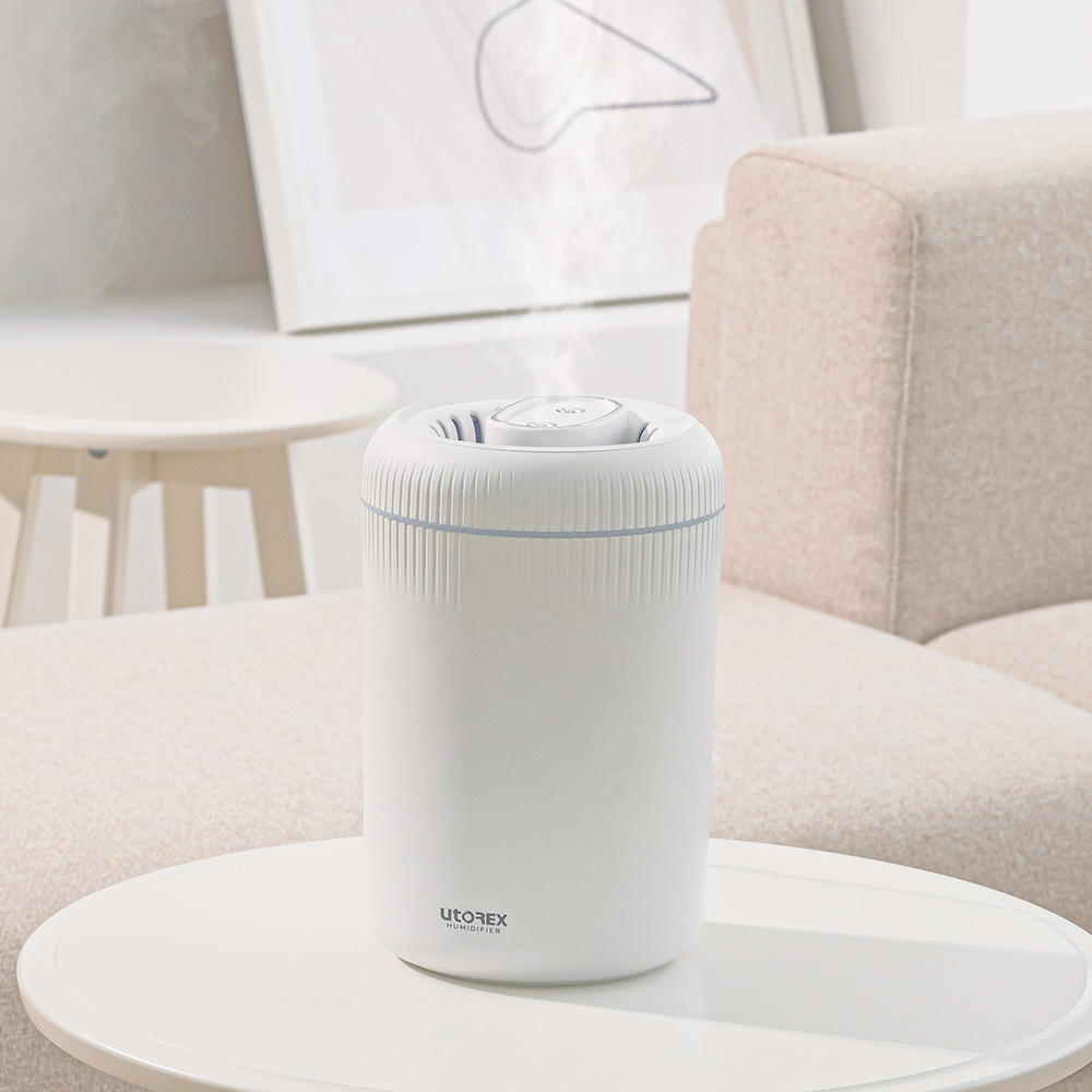 스마트 초음파 가습기 3.5L UTH-1050 대용량 간편 세척 무드등 신생아 거실