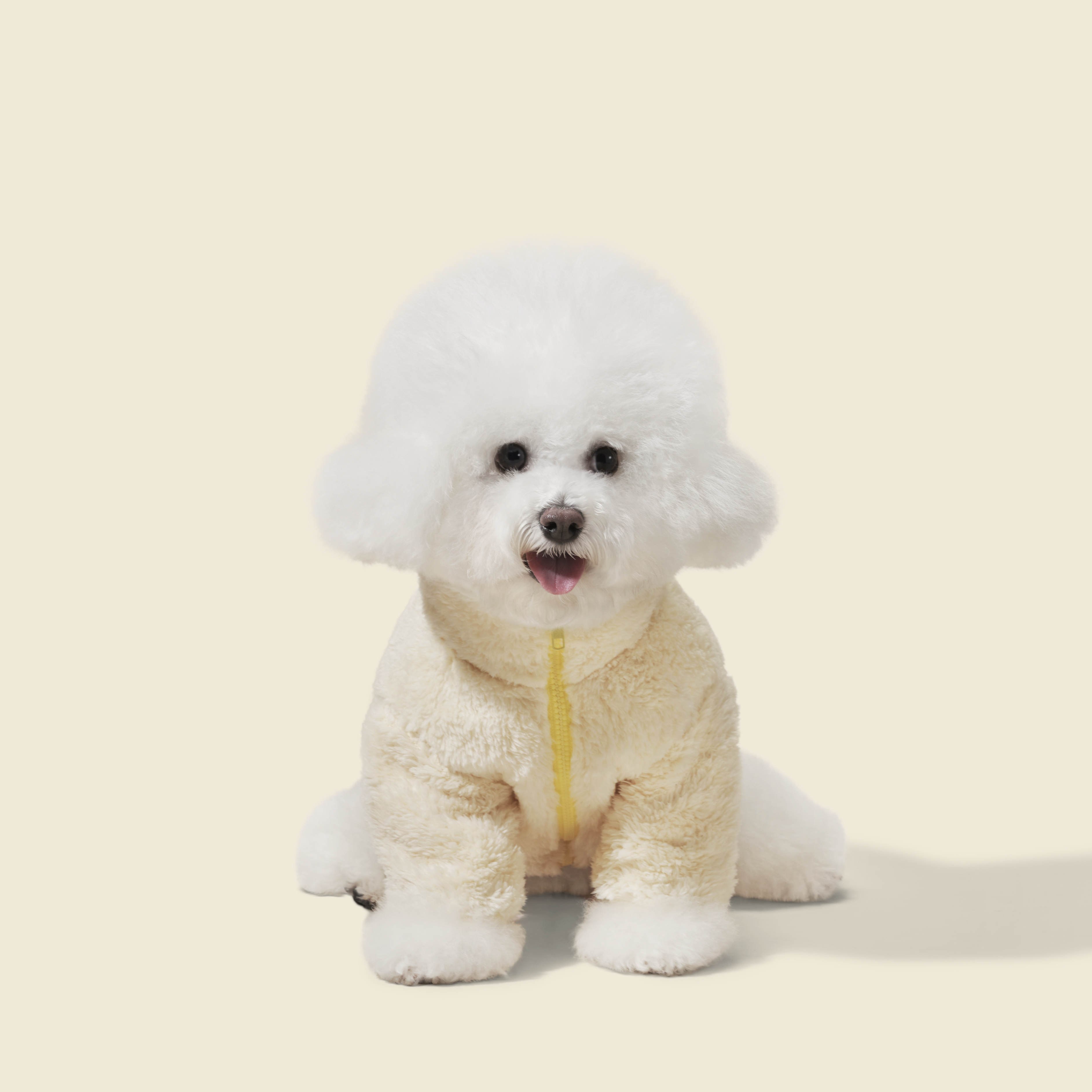 강아지후리스 네오핏 겨울옷 소형견 중형견 애견 패딩 고양이 조끼 올인원 뽀글이 S - 상세 이미지 3