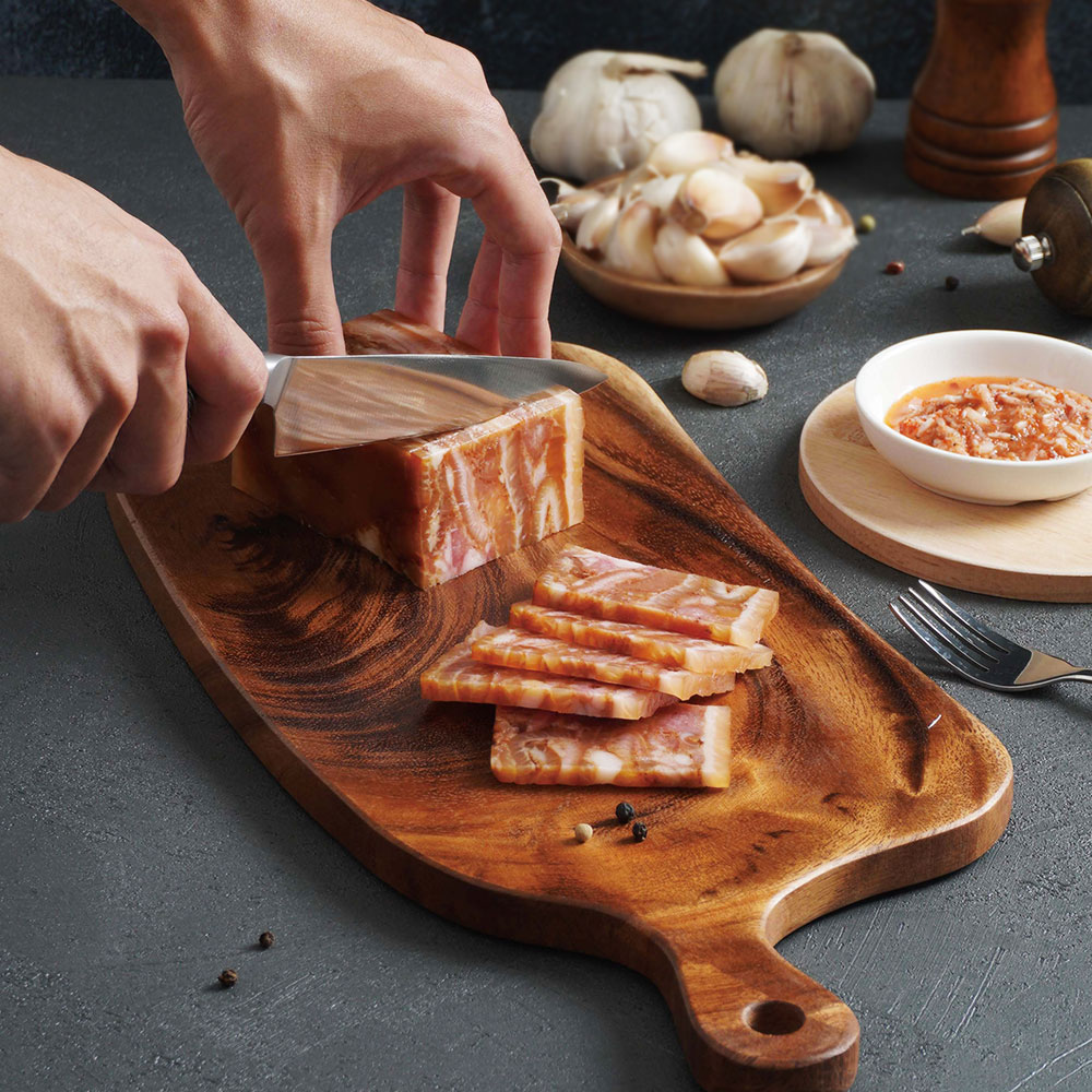 맛의고수 국산 통 편육 250g 2+2 돼지 머릿고기 돼지머리 머리고기