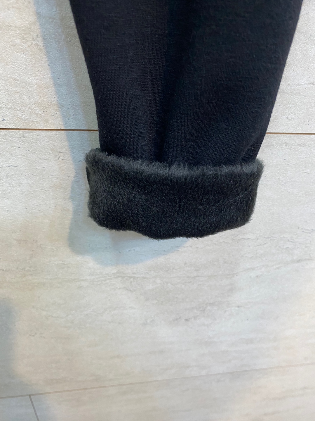 (무료배송) 겨울 밍크 필수템 기모 스판 보온 방한 레깅스 상세 이미지 11