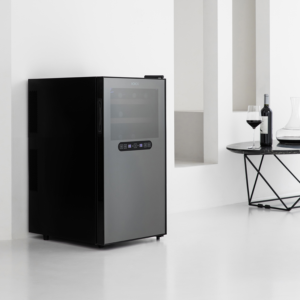 보보스 와인셀러 JC-48BD 18병 듀얼타입 반도체 가정용 소형 미니 와인냉장고 윈텍