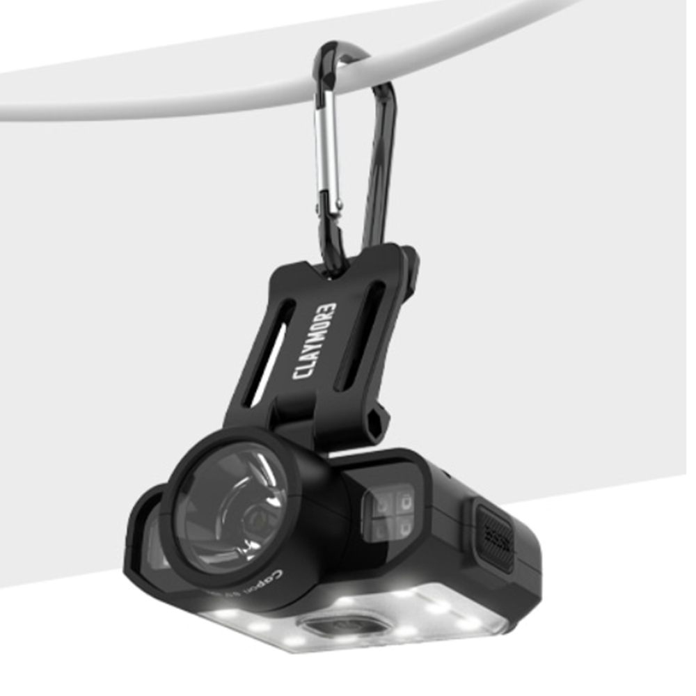 크레모아 캡온 120D 캡라이트 헤드랜턴 충전식 LED 모자 백패킹 등산 캠핑 랜턴