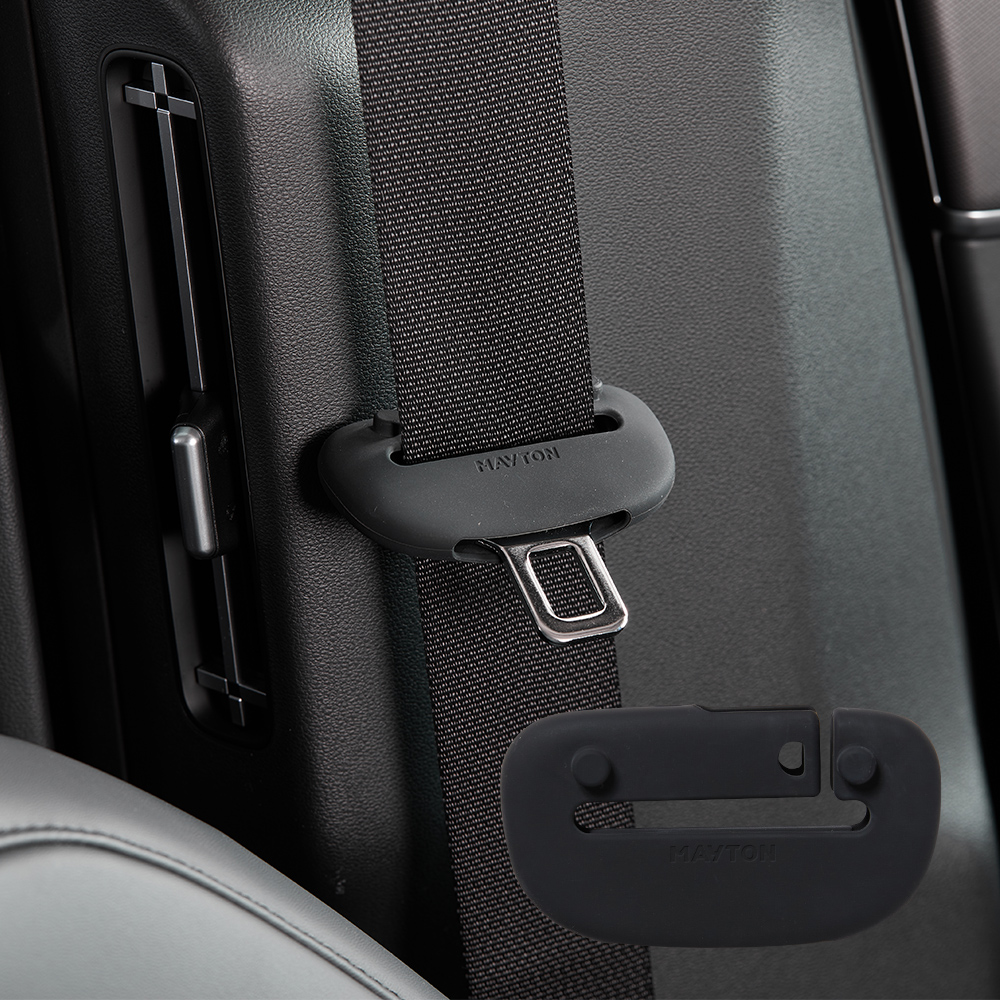 메이튼 안전 벨트 클립 커버 실리콘 기스 스크래치 방지