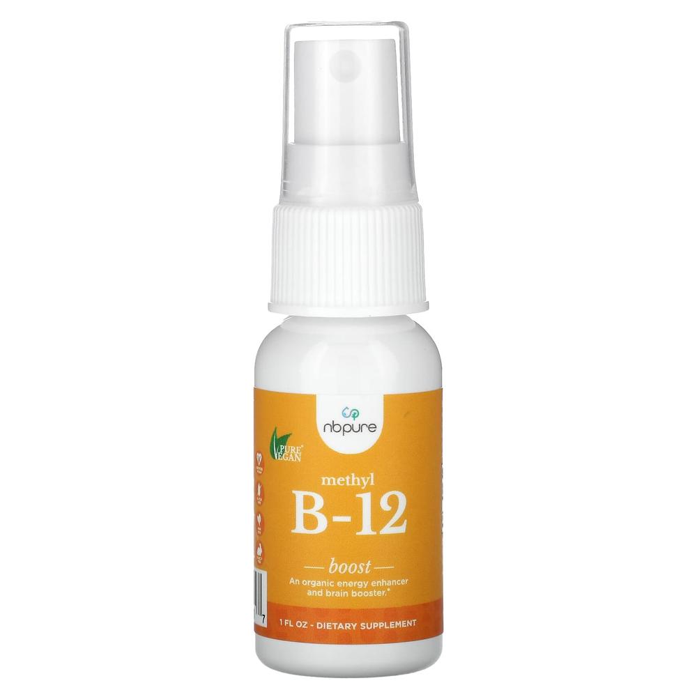 NB Pure 비타민 B12 메틸코발라민 스프레이 500mcg 1floz - 상세 이미지 2