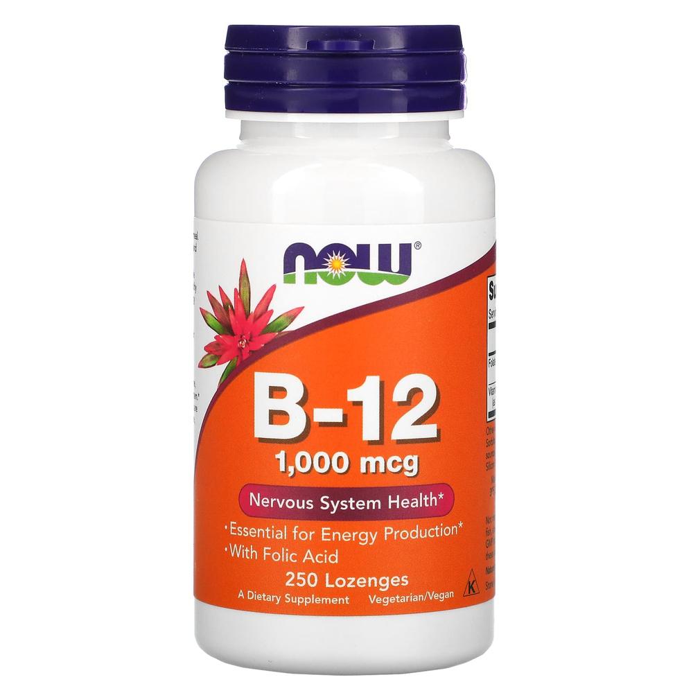 나우 비타민 B12 메틸코발라민 1000mcg 250정 - 상세 이미지 2