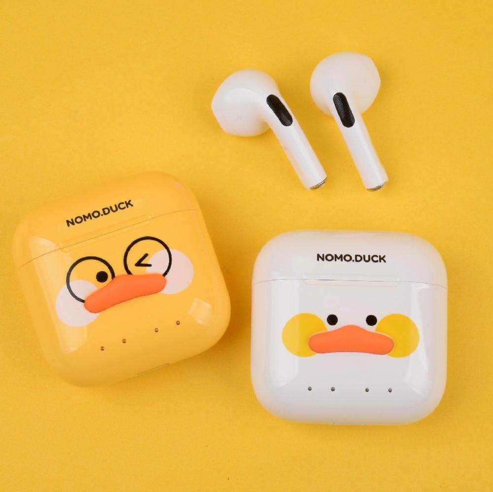 오픈형 블루투스 이어폰 NOMODUCK 무선이어폰 블루투스 이어폰 추천 무선 이어폰 후기 캐릭터 이어폰