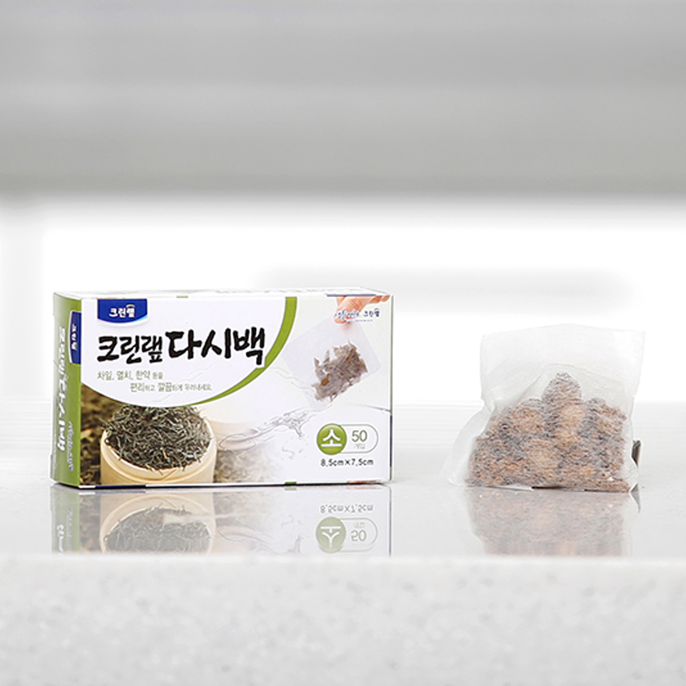 크린랩 다시백 공티백 차거름망 멸치망 티거름망 소 50매 - 상품 이미지