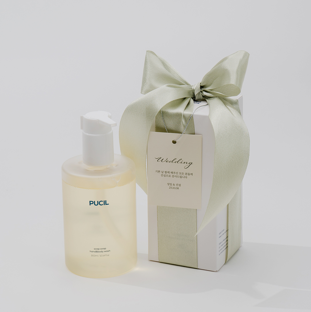 소프소프 핸드 앤 바디 워시 300ml 기념일 답례품 패키지 -  결혼식 돌 잔치 답례 및 회사 단체 선물 - 상세 이미지 3