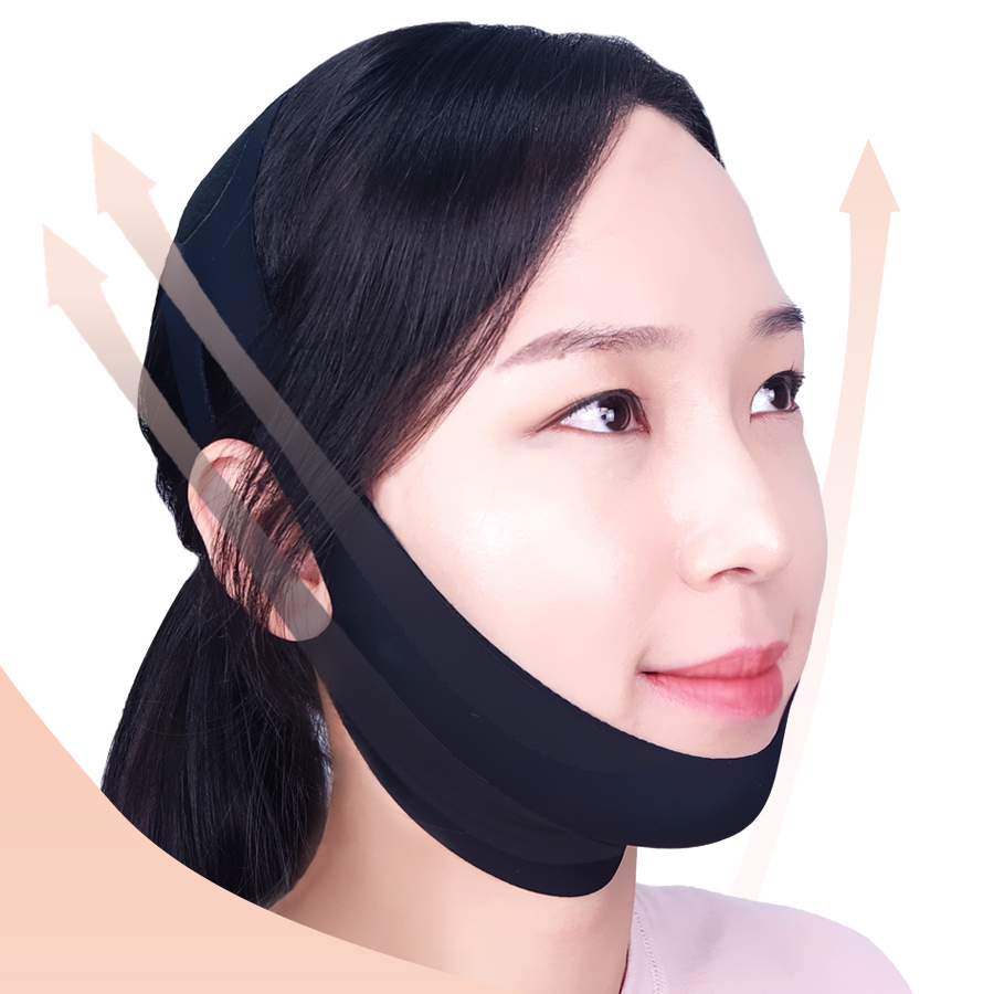 닥터체크 턱 얼굴 리프팅밴드 브이라인 땡기미 턱선 이중턱 수면 주름 턱살 땡기미 땡김이 - 상세 이미지 2