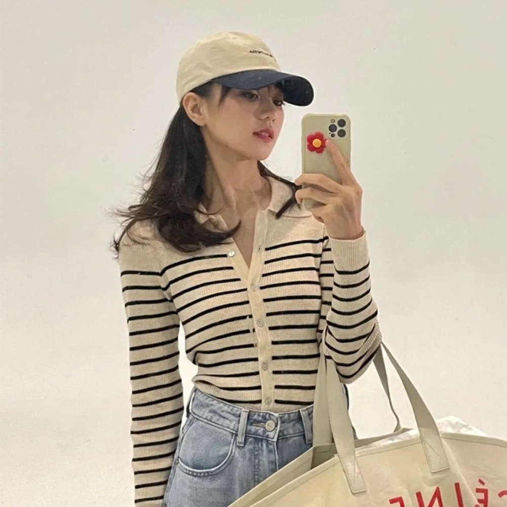 박보영 옷 드라마 정신병동 스트라이프 상의 정다은 말라보이는 룩 02 이미지 2