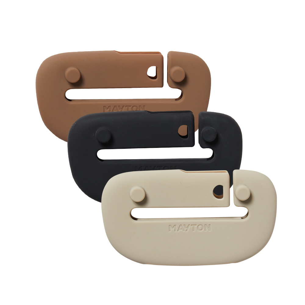 메이튼 안전 벨트 클립 커버 실리콘 기스 스크래치 방지