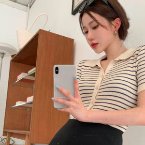 박보영 옷 드라마 정신병동 스트라이프 상의 정다은 말라보이는 룩 01 착용 후기 | 사이즈/핏 총정리 - 상품 이미지 3