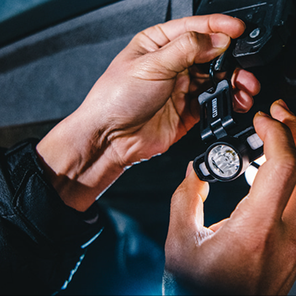 크레모아 캡온 120D 캡라이트 헤드랜턴 충전식 LED 모자 백패킹 등산 캠핑 랜턴