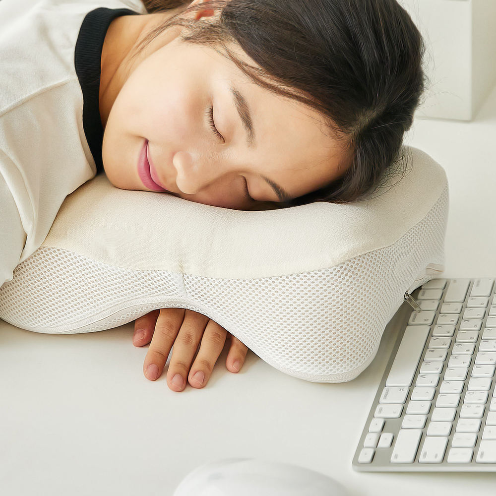 베네폼 메모리폼 학교 책상 엎드려자는 낮잠베개