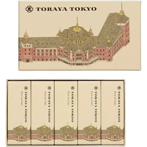 토라야 도쿄역 TOKYO 소형 양갱 5개입 - 메인 이미지