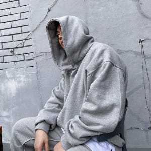 모자큰후드티 기모후드티 착용 후기 | 사이즈/핏 총정리 - 상품 이미지 1