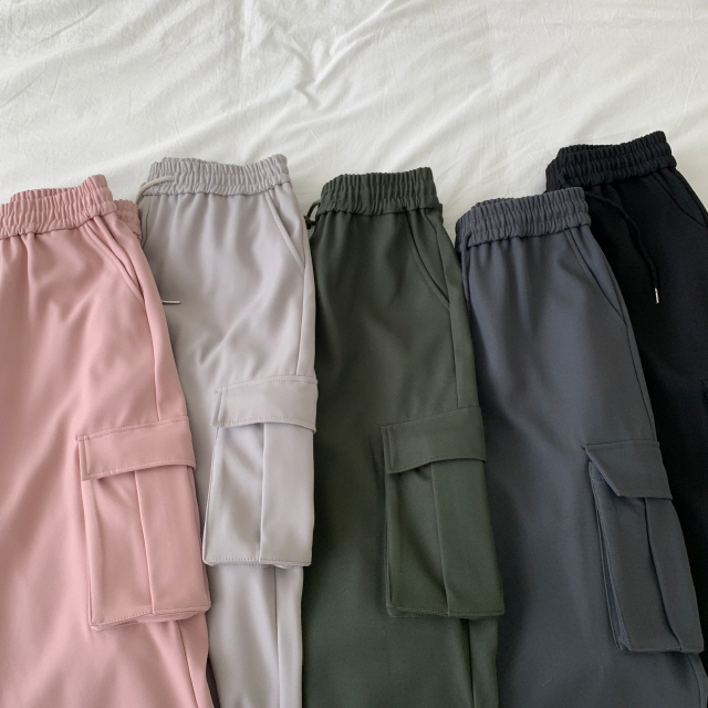 볼디즈 바스락 카고 포켓 핀치 와이드+조거 2way나일론 트레이닝 팬츠 봄 바지 상세 이미지 63
