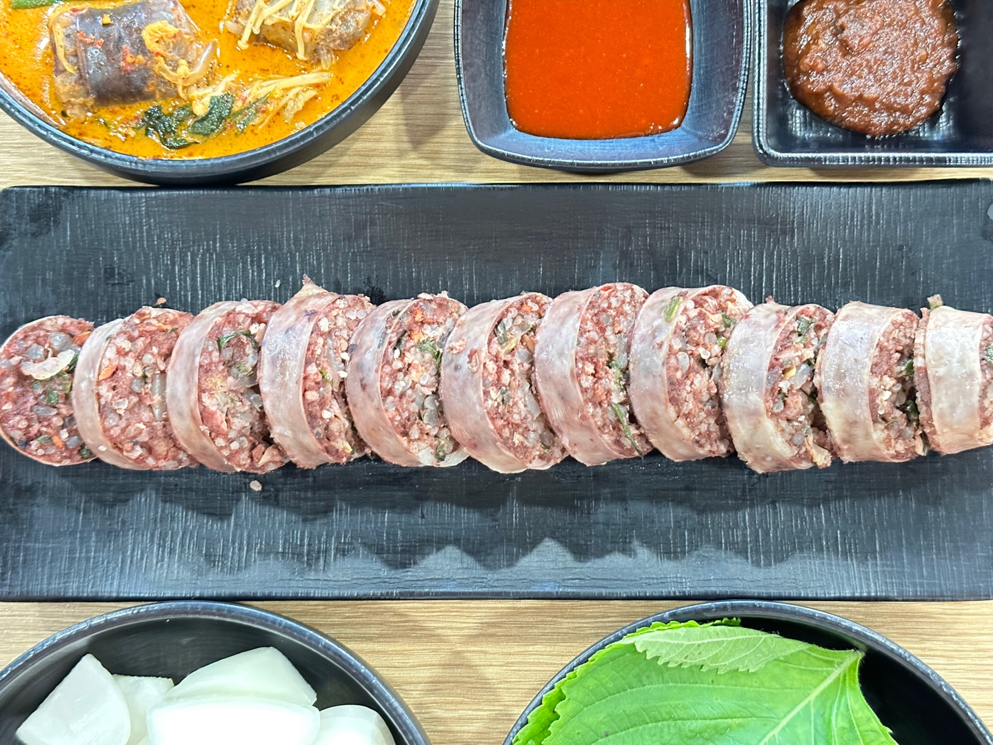 모두의국밥 암뽕왕순대 2kg 순대국밥재료 분식집 전문점 백암병천진순대 돼지머리 돈두부산물 - 상세 이미지 4