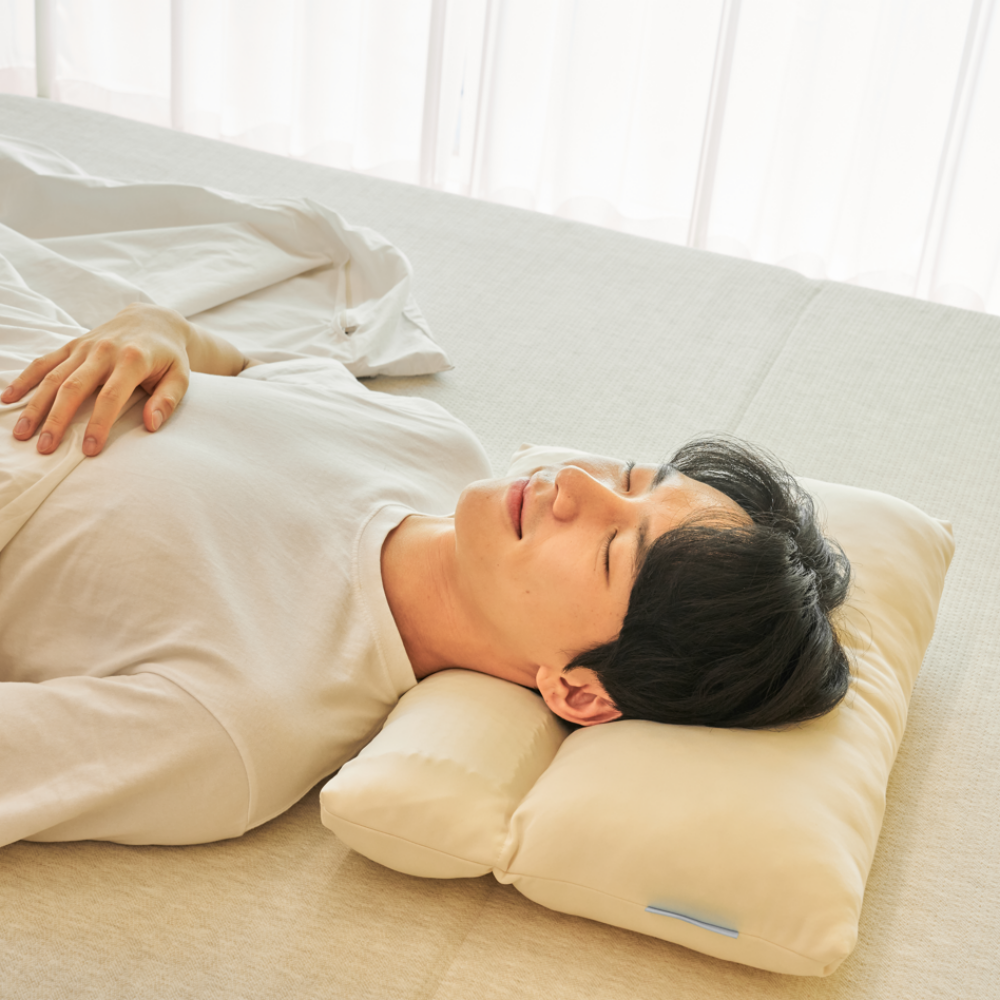 밸런스온 기능성 경추베개 컴포트 2입 (임상확인 깊은잠베개 거북목 일자목 베개) - 상세 이미지 3