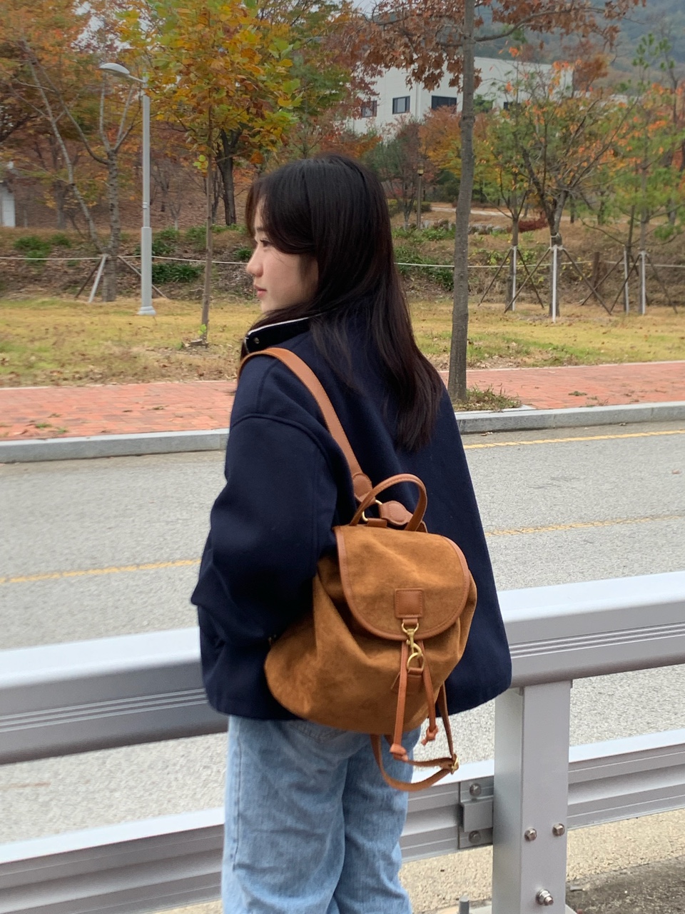 루즈 하이넥 플리스 점퍼 (2color) 상세 이미지 46