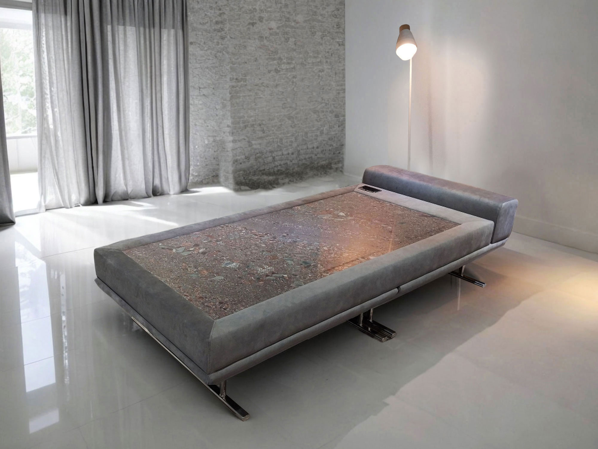 브리즈스톤by킹마담 제시 싱글 돌침대쇼파 확장형 돌침대