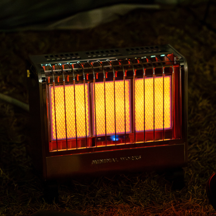 미니멀웍스 열기 히터 캠핑 난로 LPG 가스히터