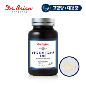 6개월분 닥터브라이언 알티지(rTG) 오메가-3 1200 (180C) 1... 맛있게 먹은 솔직 후기 - 상품 이미지 1