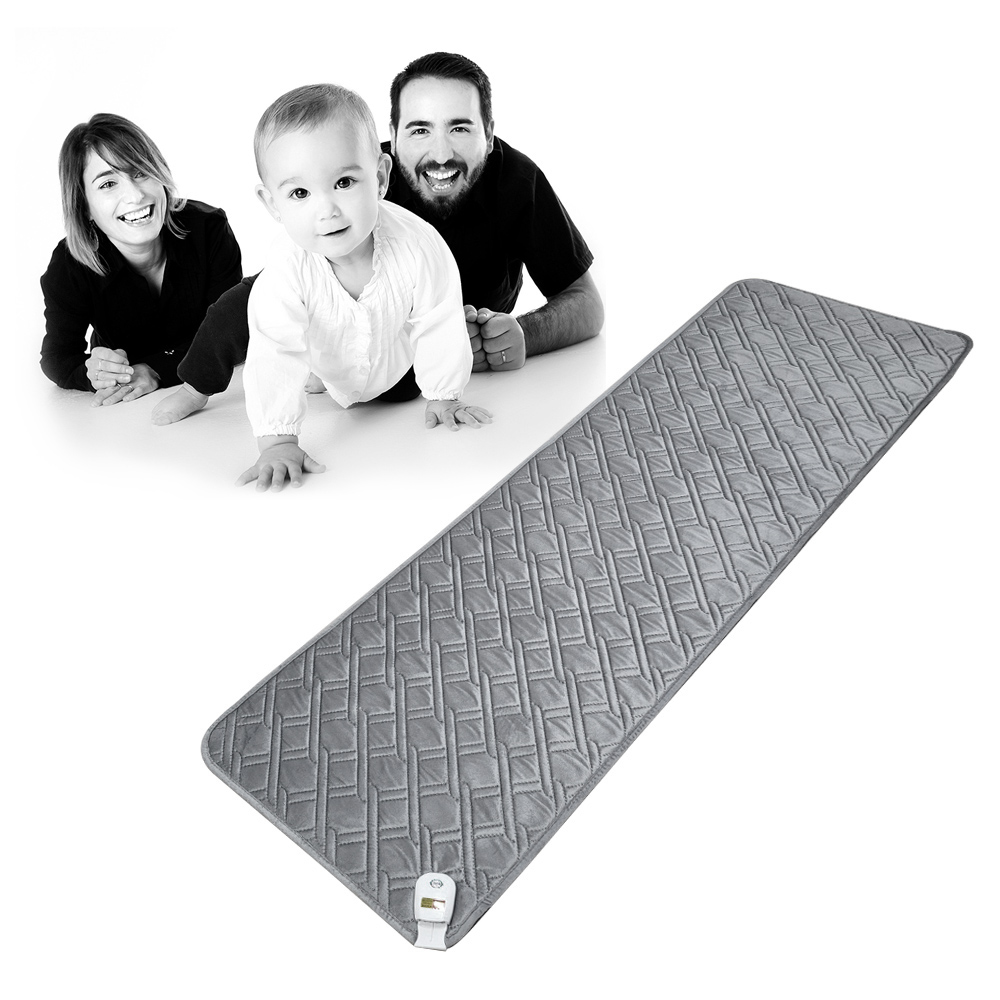 3H 한일온열기 탄소매트 쇼파용 전기 쇼파 소파 방석 온열 매트 장판 카본 전자파차단 엉뜨 3인용 50x140 그레이