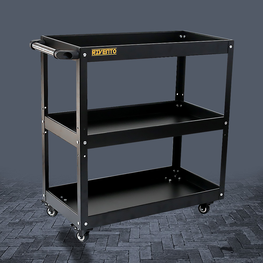 3단 이동식 공구함 공구대 서랍형 철제 다이 다용도 부품 정리 수납 선반 툴픽업 리벤토 제품 이미지