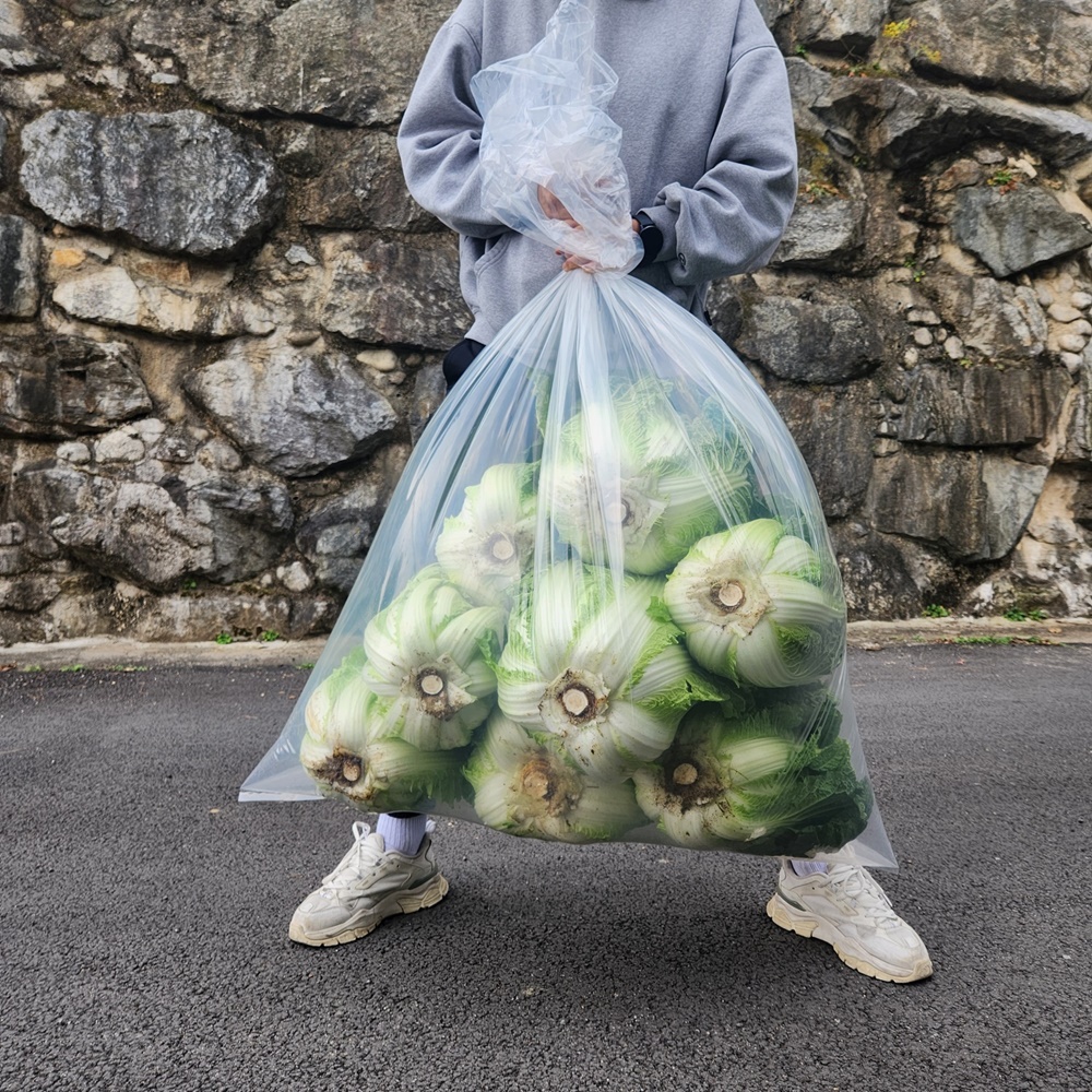 배추절임봉투 절임용 특수 밴드실링 김장비닐봉투 2매