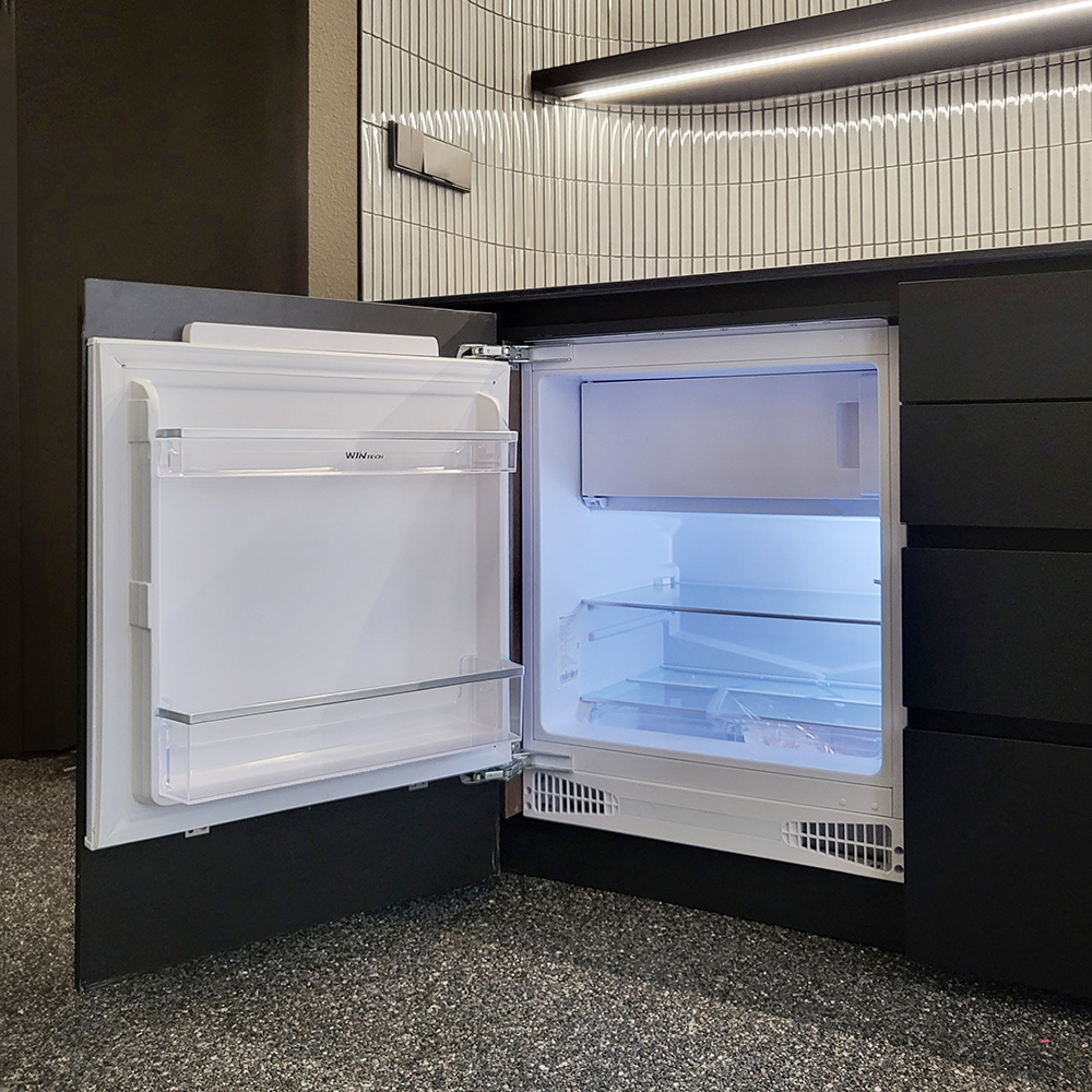 빌트인 111L 냉장냉동고 WB-111CF 윈세프 오피스텔 탕비실 하부장