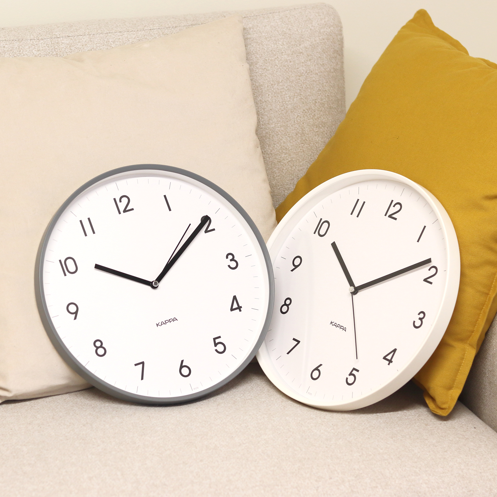 카파 무소음 벽시계 슬림 모던 벽걸이시계 IP249