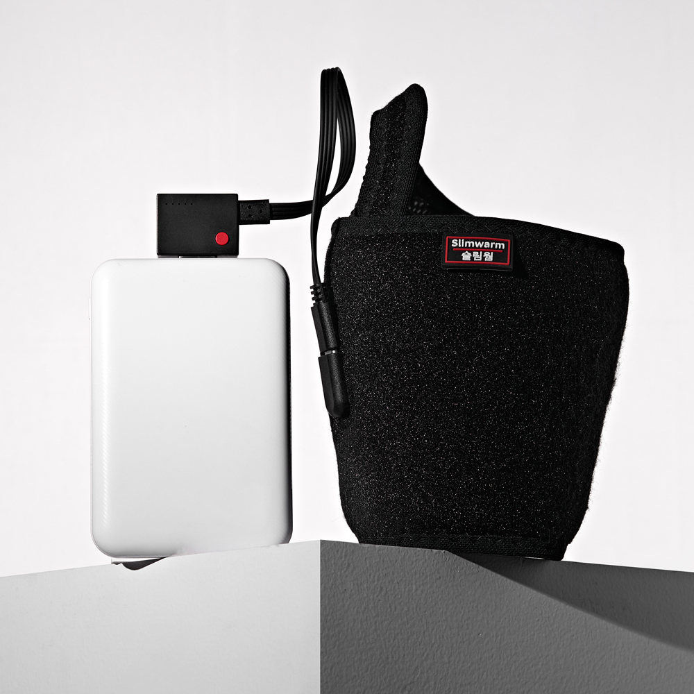 전자파 없는 원적외선 무선 골반찜질기-웨어텍 스마트 슬림웜 (보조배터리 10,000mAh 1개 포함) - 상세 이미지 3