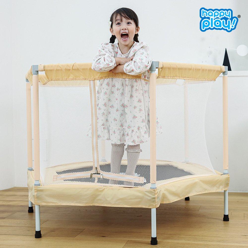 [갤러리아] 해피플레이 아기 유아 안전망 실내 키즈카페 트램폴린 55인치 : 갤러리아백화점