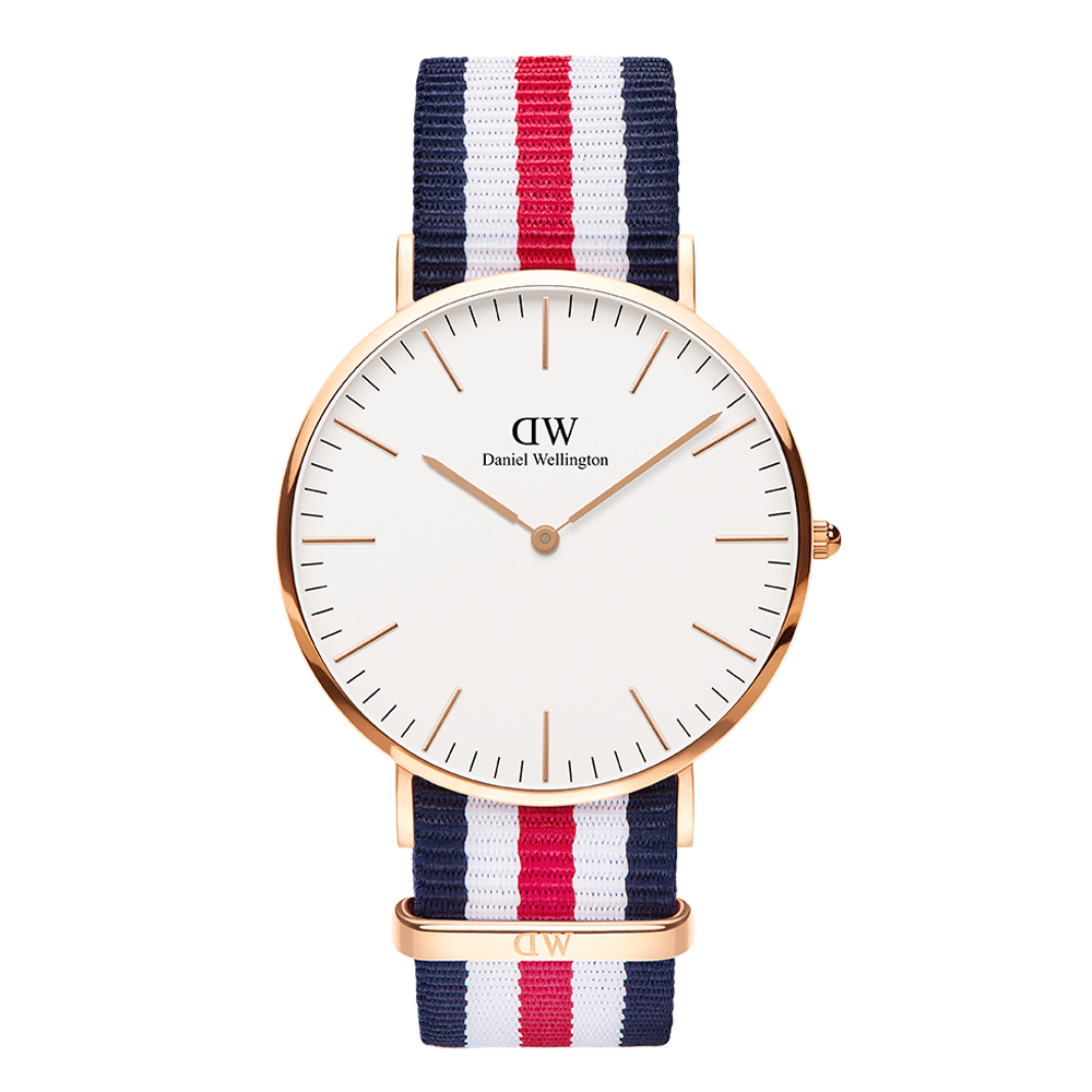다니엘 웰링턴 CLASSIC CANTERBURY 2컬러 DW시계 나토밴드 패션시계 - 메인 이미지