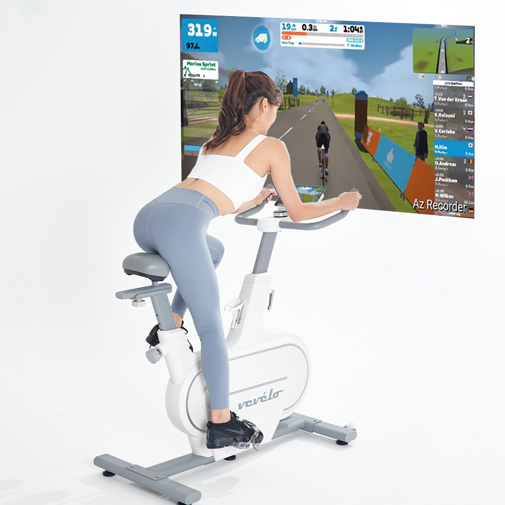 베벨로 스마트 프리휠 실내자전거 즈위프트 게임 카디신 리듬 설계 마그네틱 HL-108A