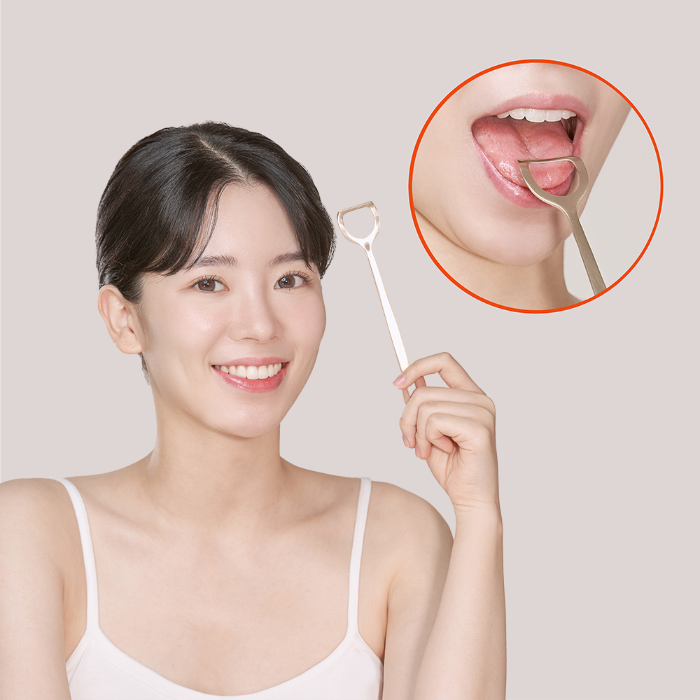 거창유기 방짜 궁극 혀클리너 백태 설태 살균 제거 파우치증정 각인가능 영구사용 - 상세 이미지 2