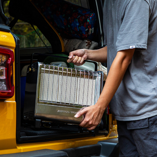 미니멀웍스 열기 히터 캠핑 난로 LPG 가스히터