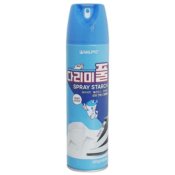 말표다리미풀 480ml 다림질용품 의류 면 고급 의류 - 상품 이미지