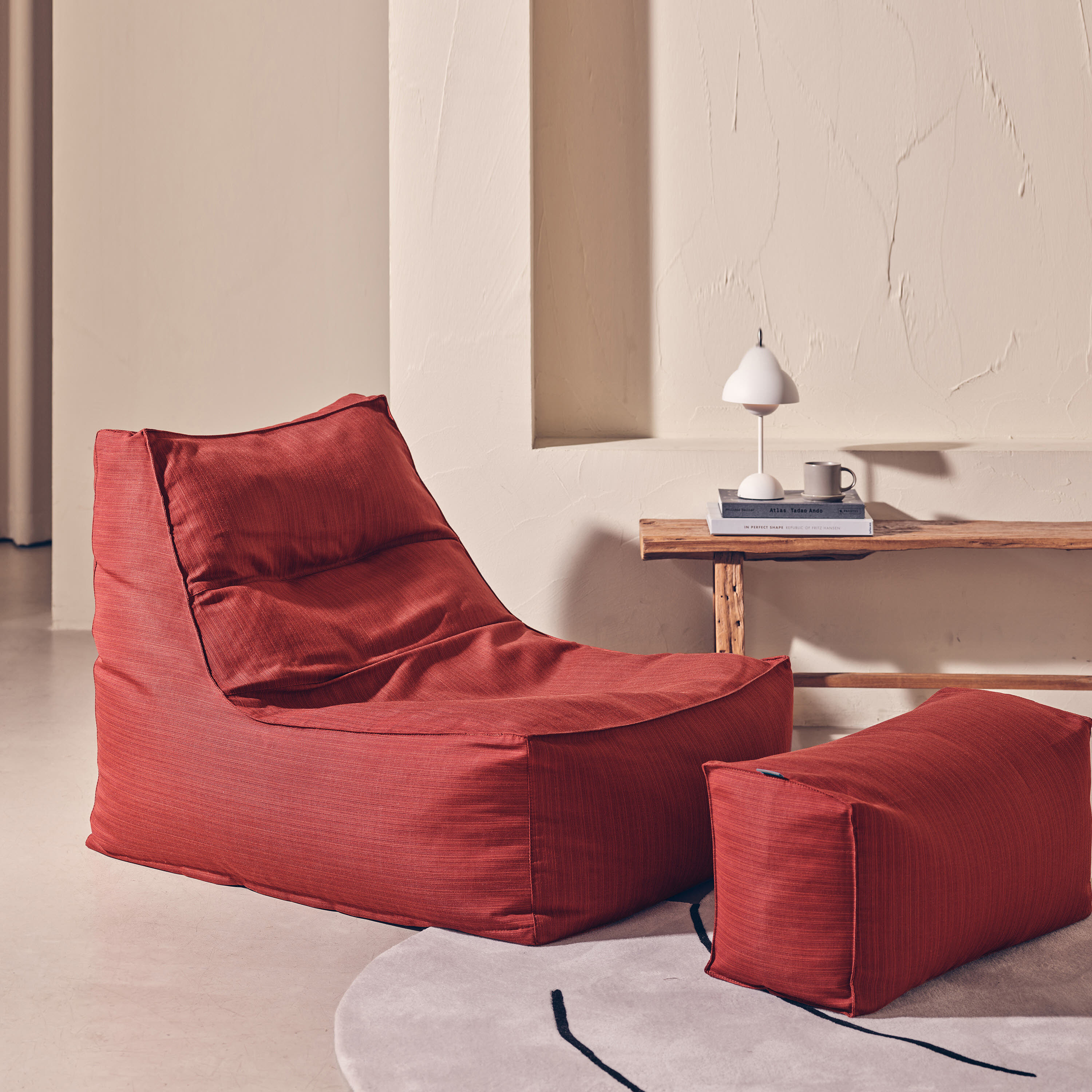 폴리몰리 607R 1인용 대형 빈백 소파 호텔 리조트, 몰디브 블루 (메시속커버,선택안함)