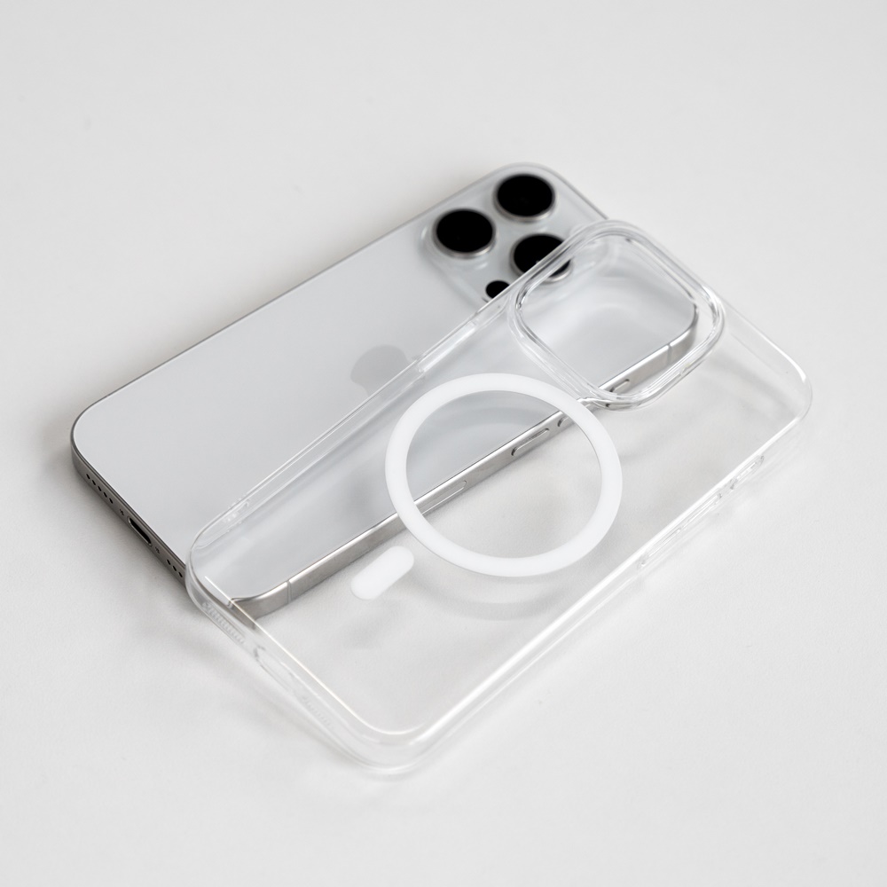 맥세이프 케이스 변색없는 얇은 슬림 투명, 아이폰15 - 상세 이미지 3