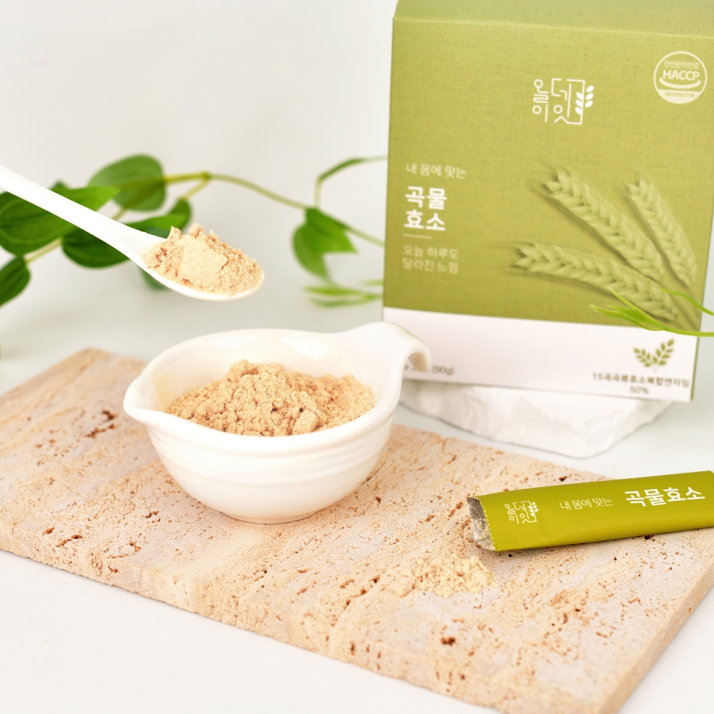 올데이잇 소화효소 곡물 발효 효소 역가수치 30포, 3개 - 상세 이미지 2