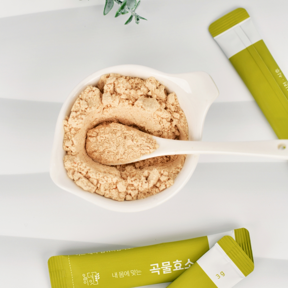 올데이잇 소화효소 곡물 발효 효소 역가수치 30포, 3개 - 상세 이미지 4