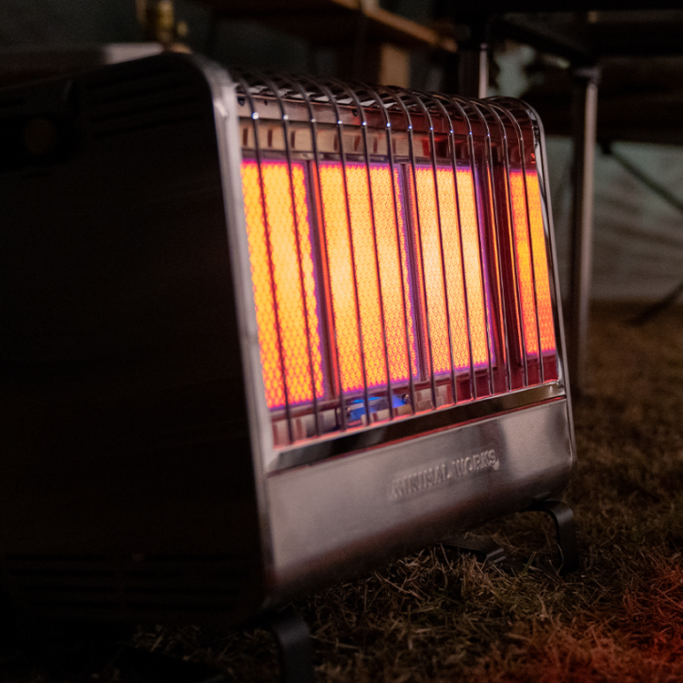 미니멀웍스 열기 히터 캠핑 난로 LPG 가스히터