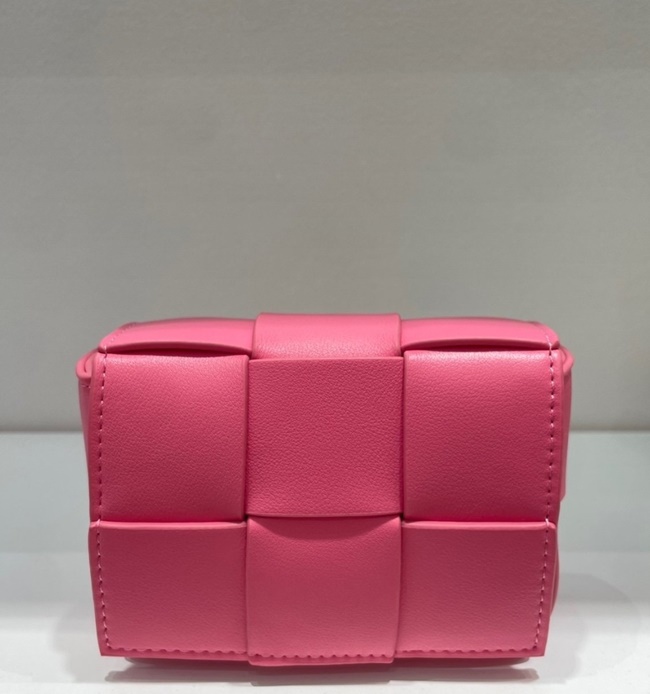 천연소가죽 스퀘어 카세트 미니 크로스백