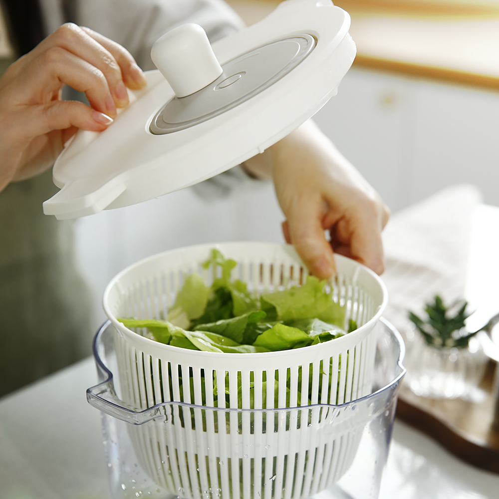 야채탈수기 채소탈수기 채반 샐러드스피너 S사이즈 (소)