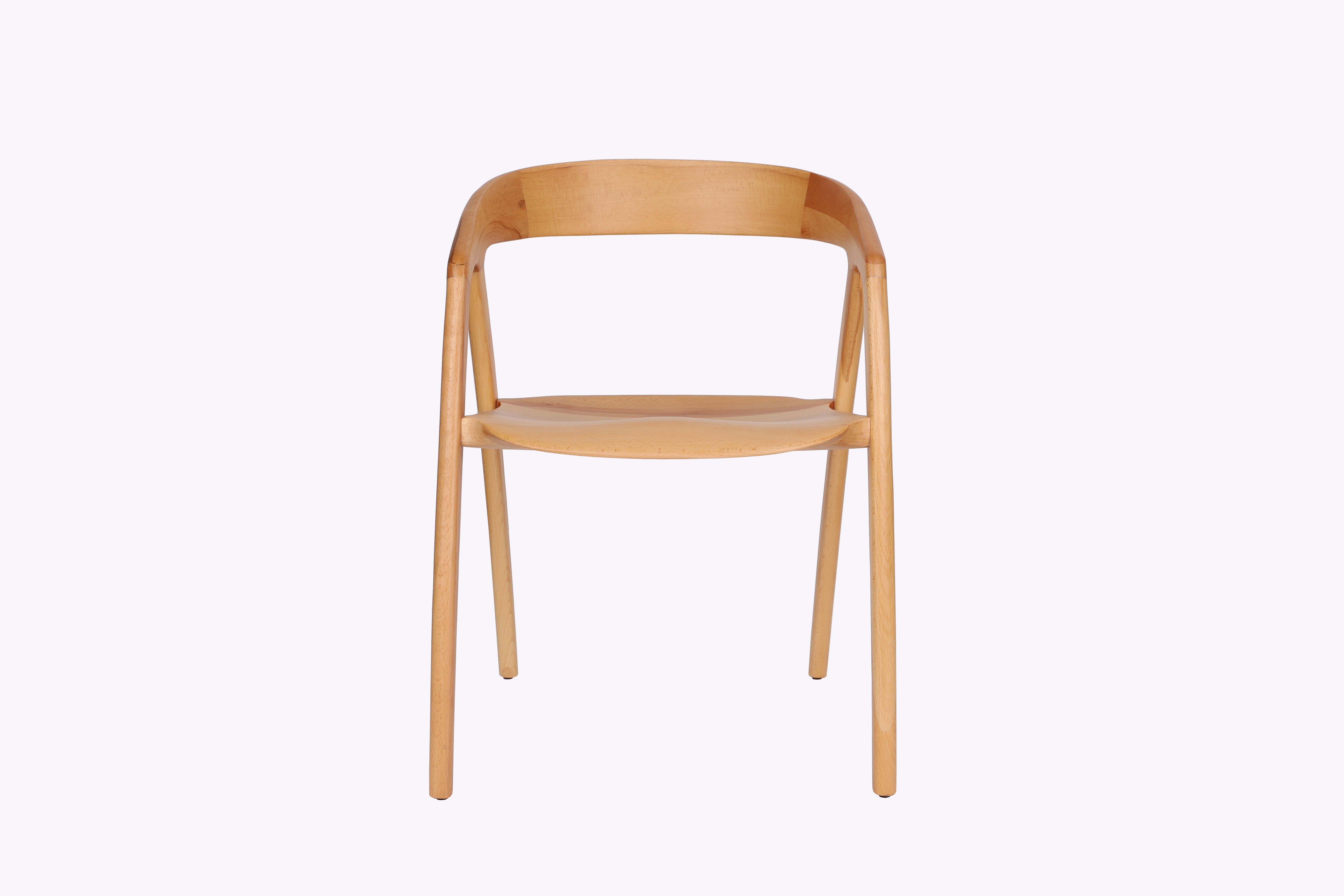 [우드/식탁용] 원목 사이드 체어 Y3-25 - Natural, Walnut